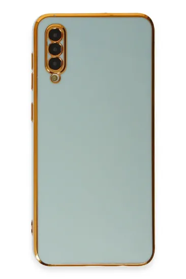 Newface Samsung Galaxy A50 Kılıf Volet Silikon - Açık Yeşil resmi