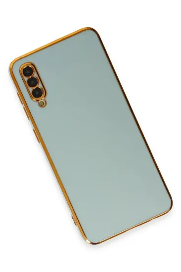 Newface Samsung Galaxy A50 Kılıf Volet Silikon - Açık Yeşil resmi