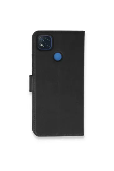 Newface Xiaomi Redmi 9C Kılıf Trend S Plus Kapaklı Kılıf - Siyah resmi
