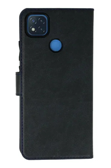 Newface Xiaomi Redmi 9C Kılıf Trend S Plus Kapaklı Kılıf - Lacivert resmi