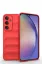 Newface Samsung Galaxy M14 5G Kılıf Optimum Silikon - Kırmızı resmi
