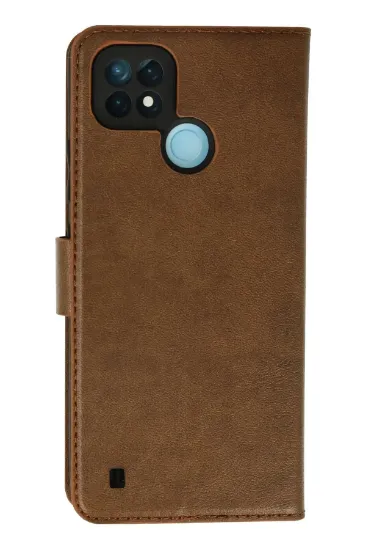 Newface Realme C21 Kılıf Trend S Plus Kapaklı Kılıf - Taba resmi