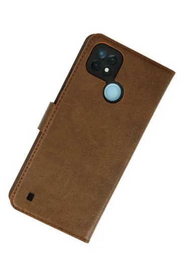 Newface Realme C21 Kılıf Trend S Plus Kapaklı Kılıf - Taba resmi
