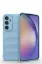 Newface Samsung Galaxy M14 5G Kılıf Optimum Silikon - Sky Blue resmi