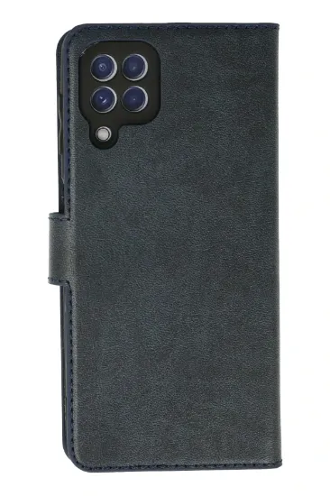 Newface Samsung Galaxy A22 Kılıf Trend S Plus Kapaklı Kılıf - Lacivert resmi