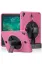 Newface iPad 5 Air 9.7 Kılıf Strap-C Otterbox Tablet Kapak - Pembe resmi