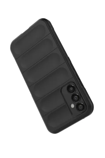Newface Samsung Galaxy M34 5G Kılıf Optimum Silikon - Siyah resmi