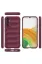 Newface Samsung Galaxy M34 5G Kılıf Optimum Silikon - Bordo resmi
