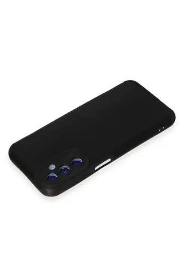 Newface Samsung Galaxy M34 5G Kılıf Loop Deri Silikon - Siyah resmi