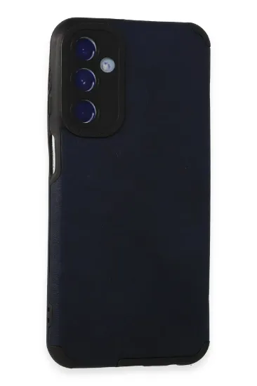 Newface Samsung Galaxy M34 5G Kılıf Loop Deri Silikon - Lacivert resmi