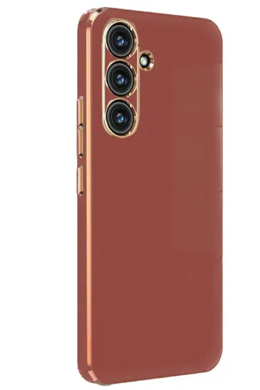 Newface Samsung Galaxy M34 5G Kılıf Volet Silikon - Kırmızı resmi