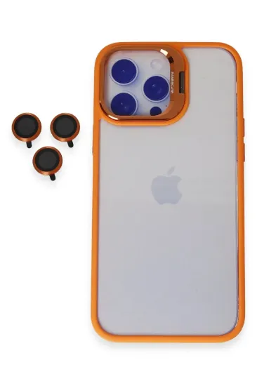 Joko iPhone 13 Pro Max Kılıf Roblox Lens Standlı Kapak - Turuncu resmi
