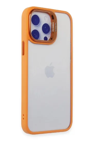 Joko iPhone 13 Pro Max Kılıf Roblox Lens Standlı Kapak - Turuncu resmi