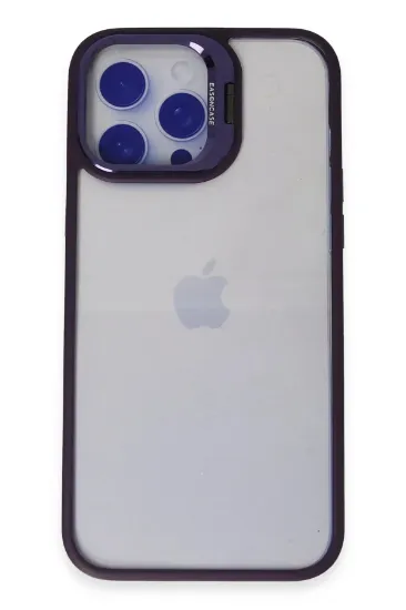 Joko iPhone 14 Pro Kılıf Roblox Lens Standlı Kapak - Derin Mor resmi
