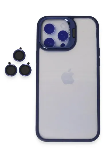 Joko iPhone 15 Pro Max Kılıf Roblox Lens Standlı Kapak - Lacivert resmi