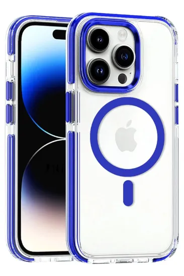 Joko iPhone 15 Pro Max Bella Magsafe Kapak - Mavi resmi