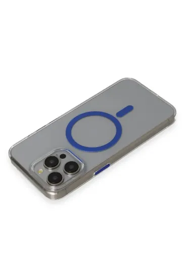 Joko iPhone 15 Pro Max Bubble Magsafe Kapak - Lacivert resmi