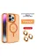Joko iPhone 14 Pro Max Kılıf Flet Lens Magsafe Kapak - Turuncu resmi
