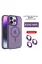 Joko iPhone 15 Pro Max Kılıf Flet Lens Magsafe Kapak - Derin Mor resmi