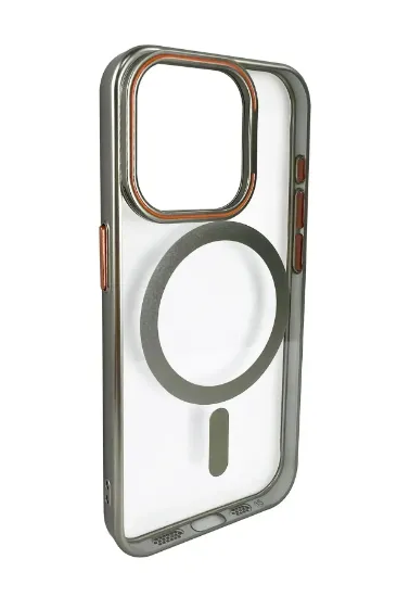 Joko iPhone 14 Pro Crown Lens Standlı Magsafe Kapak - Titan Gri resmi
