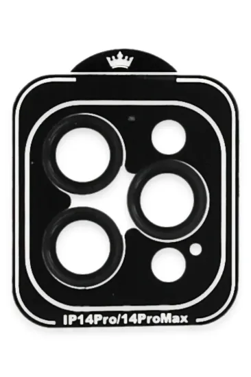 Joko iPhone 14 Pro Max PVD Metal Kamera Lens - Siyah resmi