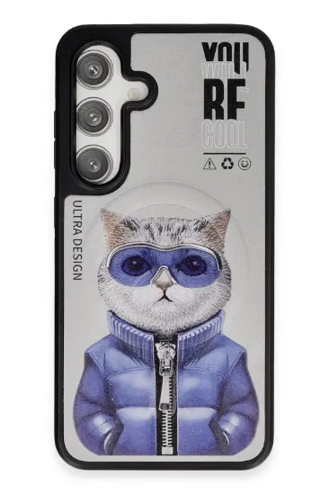 Joko Samsung Galaxy S24 Fun Magsafe Kapak - Titan Gri-2 resmi