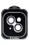 Joko iPhone 14 PVD Metal Kamera Lens - Derin Mor resmi