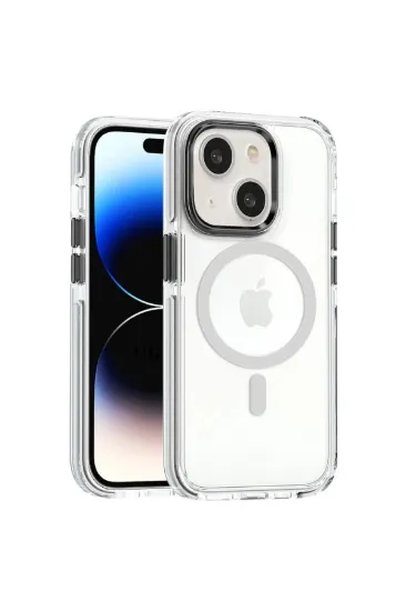 Joko iPhone 14 Bella Magsafe Kapak - Gri resmi