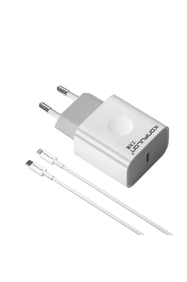 Konfulon C69D 20W + DC13 1M 20W Type-C to Lightning Kablolu PD Şarj Cihazı resmi