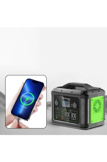 Konfulon CN06 Powerbank 1200W 315.000 mAh Kamp Şarj 60W PD - Siyah resmi