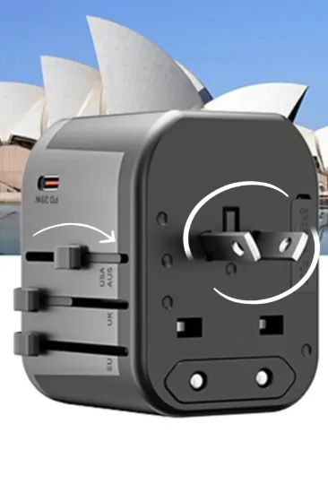 Konfulon C91Q 20W Universal Taşınabilir Şarj Aleti - Siyah resmi