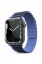 Movenchy Apple Watch 42mm MO-WB1 Çift Renk Mıknatıslı Silikon Kordon - Lacivert-Mavi resmi