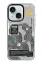 Keep Off iPhone 15 Map Magsafe Kapak - Snowfield resmi
