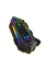 Karler Bass KRM2 RGB Motosiklet Sürücüleri İçin IPX6 Su Geçirmez Özellikli Kablosuz Bluetooth Kulaklık - Siyah resmi