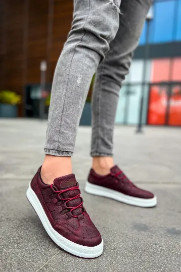 CH040 CBT C-Rey Erkek Ayakkabı BORDO resmi