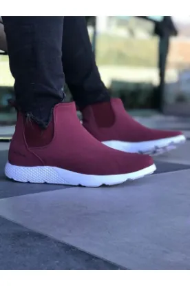 CH049 SBT Erkek Bot BORDO resmi