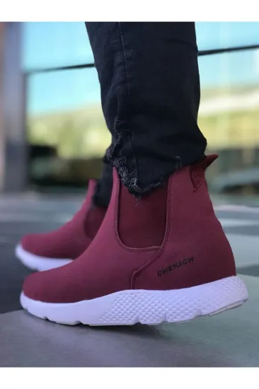 CH049 SBT Erkek Bot BORDO resmi