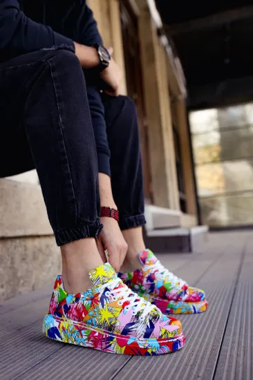 CH255 CBT Colorfull Erkek Ayakkabı K.RENKLI resmi