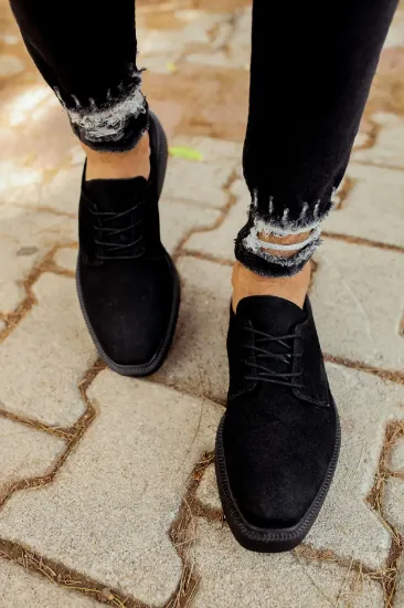 CH001 SST Classic Lace Erkek Ayakkabı SIYAH resmi