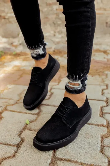 CH001 SST Classic Lace Erkek Ayakkabı SIYAH resmi