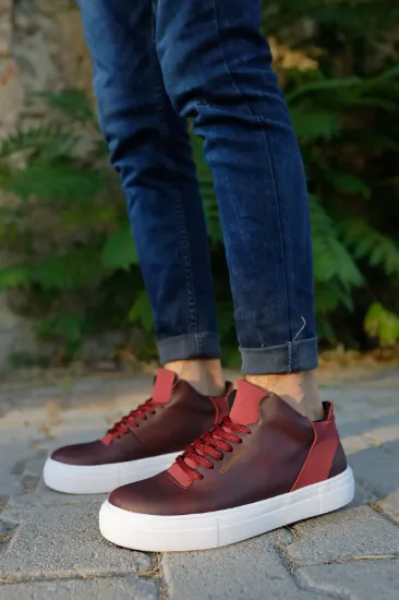 CH004 CBT Hıde Erkek Ayakkabı BORDO resmi