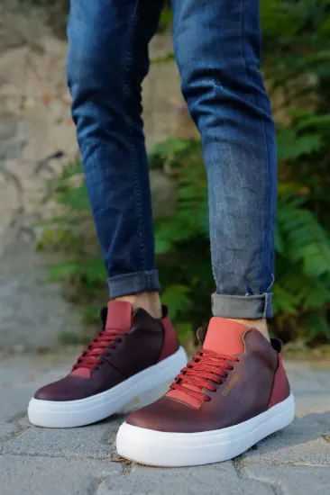 CH004 CBT Hıde Erkek Ayakkabı BORDO resmi