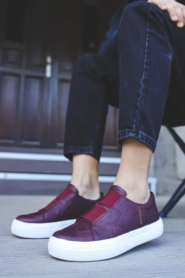 CH033 CBT Felton Erkek Ayakkabı BORDO resmi