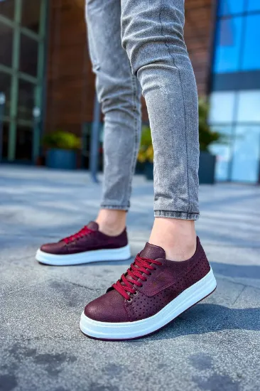 CH043 CBT Cowien Erkek Ayakkabi BORDO resmi