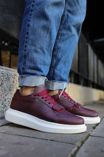 CH073 CBT Flatline Erkek Ayakkabı BORDO resmi