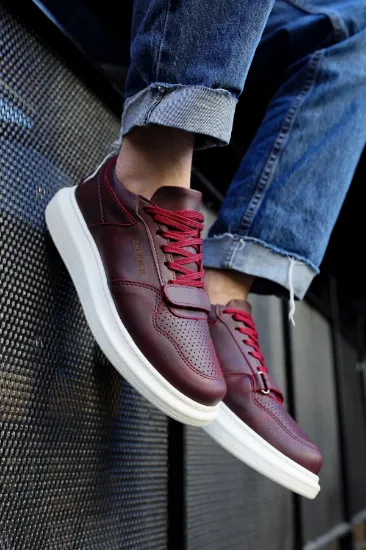CH073 CBT Flatline Erkek Ayakkabı BORDO resmi