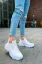 CH089 CBT Low Top Lace Up Erkek Ayakkabı BEYAZ resmi