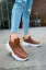 CH089 CBT Low Top Lace Up Erkek Ayakkabı TABA resmi