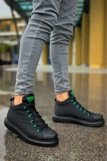 CH111 GST Milano Erkek Bot SIYAH / YESIL resmi