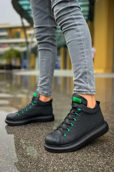 CH111 GST Milano Erkek Bot SIYAH / YESIL resmi